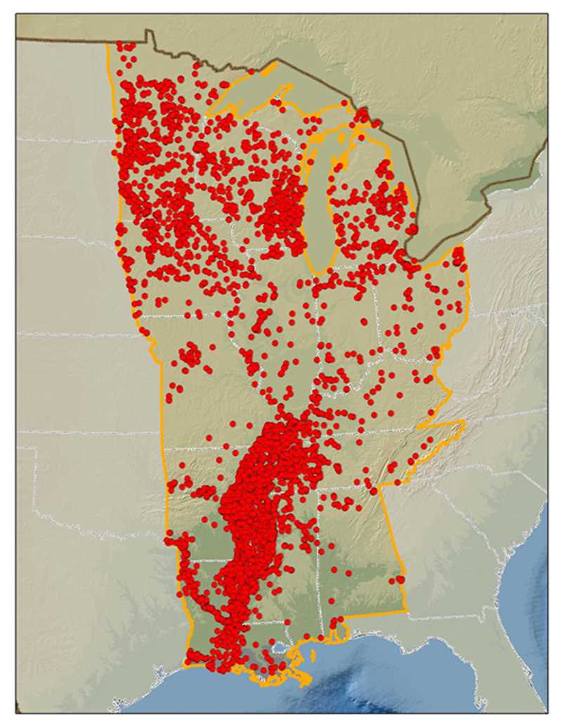 DU Projects Mississippi Flyway Ducks Unlimited